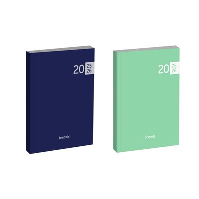 5412303376730-Agenda Veneto - 1 semaine sur 2 pages - 17 x 22 cm - 2 couleurs disponibles - Brepols--0