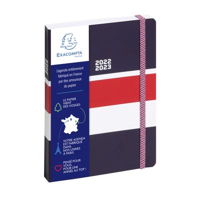 3660942075855-Agenda Canal Saint-Martin - 1 jour par page - 12 x 17 cm - disponible dans différentes couleurs - Exac--0