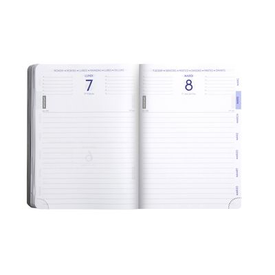3660942075855-Agenda Canal Saint-Martin - 1 jour par page - 12 x 17 cm - disponible dans différentes couleurs - Exac--3