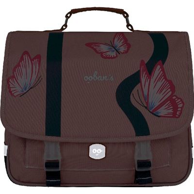 3662498003443-Cartable Ooban's Butterfly - 41 cm - 2 compartiments - rose - Oberthur--5