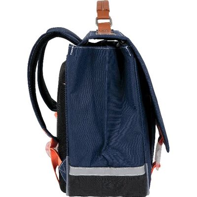 3662498003481-Cartable Ooban's Unicorn - 41 cm - 2 compartiments - bleu marine - Oberthur--2