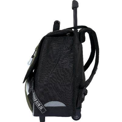 3664447122496-Cartable à roulettes Kaporal 41 cm - 2 compartiments - Oberthur--4