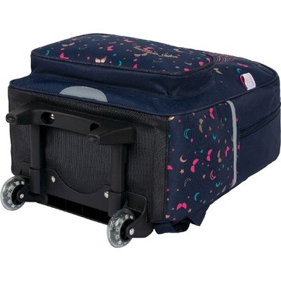 3664447121895-Sac à dos à roulettes Little Karl Marc John - bleu marine - Oberthur--2