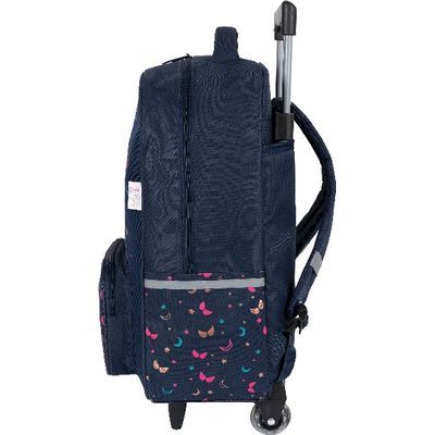 3664447121895-Sac à dos à roulettes Little Karl Marc John - bleu marine - Oberthur--4