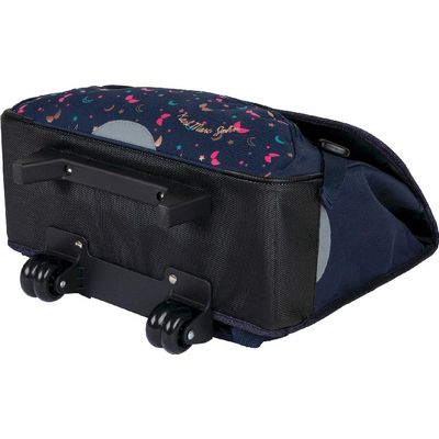 3664447121918-Cartable à roulettes Little Karl Marc John 41 cm - 2 compartiments - bleu marine - Oberthur--2