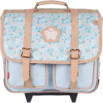 3664447122144-Cartable à roulettes Kickers Premium Girl 38 cm - 2 compartiments - Oberthur--3