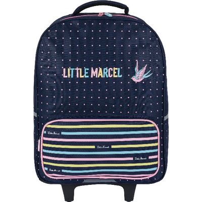 3664447121949-Sac à dos à roulettes Little Marcel - 1 compartiment - Oberthur--3