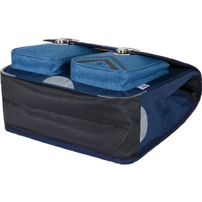 3664447121734-Cartable By Oberthur Boy Avions 38 cm - 2 compartiments - marine et bleu chiné - Oberthur--3