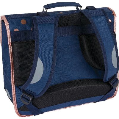 3664447121772-Cartable By Oberthur Girl 38 cm - 2 compartiments - marine - Oberthur--1