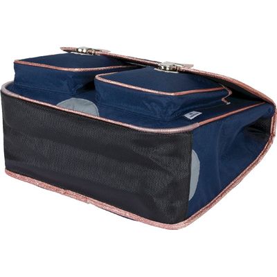 3664447121772-Cartable By Oberthur Girl 38 cm - 2 compartiments - marine - Oberthur--2