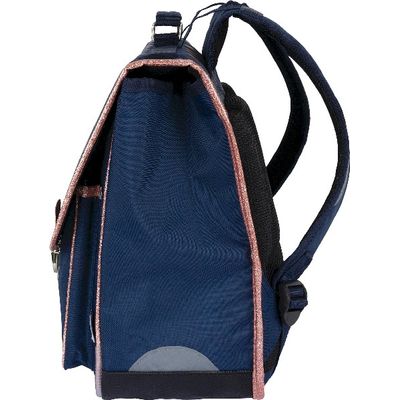 3664447121772-Cartable By Oberthur Girl 38 cm - 2 compartiments - marine - Oberthur--3