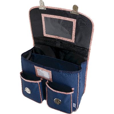 3664447121772-Cartable By Oberthur Girl 38 cm - 2 compartiments - marine - Oberthur--5