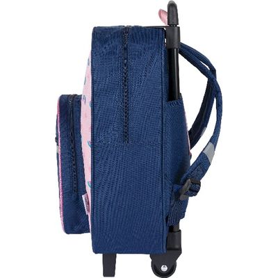 3664447121451-Sac maternelle à roulettes Chaton - 1 compartiment - Oberthur--4