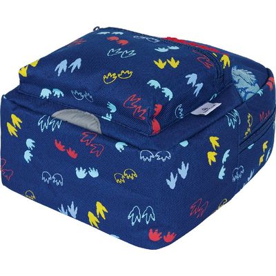 3664447122335-Sac à dos maternelle Dino - 1 compartiment - marine - Oberthur--2