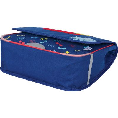 3664447122359-Cartable Dino 35 cm - 1 compartiment - marine - Oberthur--2