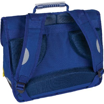 3664447122366-Cartable Dino 38 cm - 2 compartiments - marine - Oberthur--1