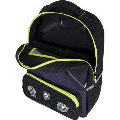 0404051148221-Sac à dos à roulettes Football - 1 compartiment - noir - Oberthur--6