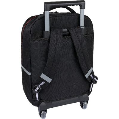 3664447122434-Sac à dos à roulettes Mégacars - 1 compartiment - 2 modèles disponibles - Oberthur--2