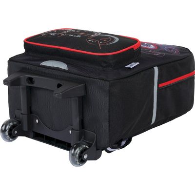 3664447122434-Sac à dos à roulettes Mégacars - 1 compartiment - 2 modèles disponibles - Oberthur--3
