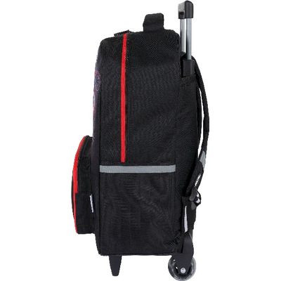 3664447122434-Sac à dos à roulettes Mégacars - 1 compartiment - 2 modèles disponibles - Oberthur--5