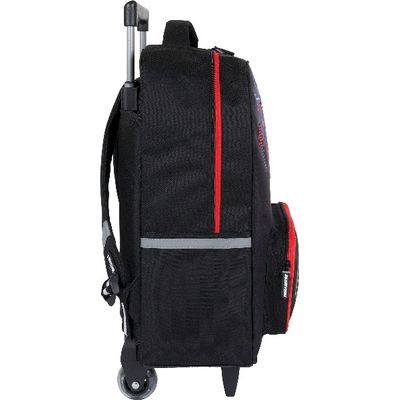 3664447122434-Sac à dos à roulettes Mégacars - 1 compartiment - 2 modèles disponibles - Oberthur--6