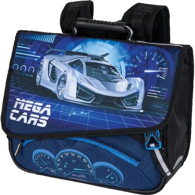 3664447122441-Cartable Megacars 38 cm - 2 compartiments - 2 modèles disponibles - Oberthur--7