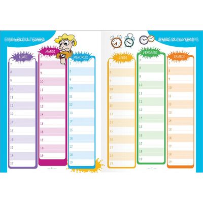 3147280096297-Cahier de textes Oxford Funny Pets - 15 x 21 cm - chien - Hamelin--4