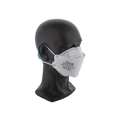 3700654228559-Boîte de 25 masques chirurgicaux 2 plis (non stériles) - SANS VALVE FFP2 NR - bleu clair--1