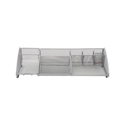 3129710015658- ALBA MESHBOARD M - Organisateur de bureau - maillon en acier - gris métal--2