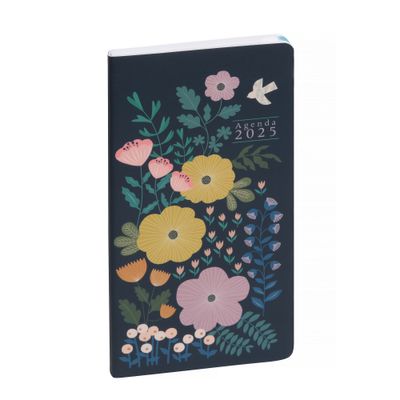 3660942078023-Agenda de poche Mini Labo - 1 semaine sur 2 pages - 9 x 17,5 cm - bleu - Exacompta--0