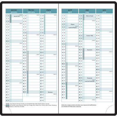 3660942078023-Agenda de poche Mini Labo - 1 semaine sur 2 pages - 9 x 17,5 cm - bleu - Exacompta--6