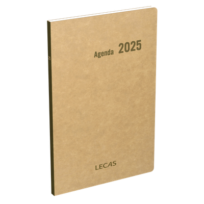 3147280240881-Agenda Lecas Brut -1 semaine sur 2 pages - 16 x 24 cm--0