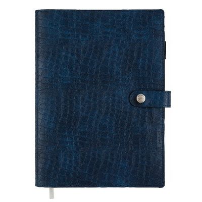 3664447132730-Agenda spiralé Louisiane - 1 semaine sur 2 pages - 22 x 28 cm - bleu marine - Oberthur--0