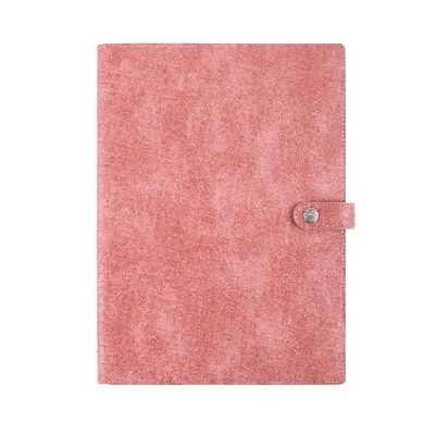 3664447132747-Agenda spiralé Louisiane - 1 semaine sur 2 pages - 22 x 28 cm - vieux rose - Oberthur--0
