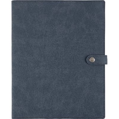 3664447132761-Agenda spiralé Louisiane - 1 semaine sur 2 pages - 22 x 28 cm - bleu denim - Oberthur--0