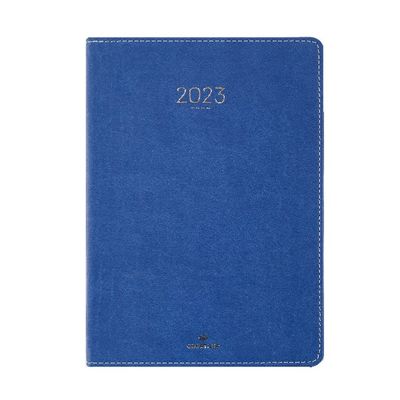3664447132006-Agenda Eton - 1 semaine sur 2 pages - 22 x 28 cm - bleu - Oberthur--0