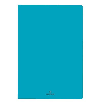 3664447133157-Agenda spiralé Perle - 1 semaine sur 2 pages - 17 x 24,5 cm - bleu ciel - Oberthur--0