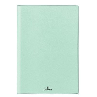 3664447133188-Agenda spiralé Perle - 1 semaine sur 2 pages - 17 x 24,5 cm - amande - Oberthur--0