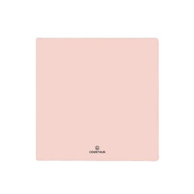 3664447133201-Agenda spiralé Perle - 1 semaine sur 2 pages - 16,5 x 16,5 cm - blush - Oberthur--0