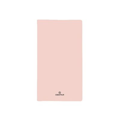 3664447133249-Agenda de poche spiralé Perle - 1 semaine sur 2 pages - 9,5 x 17,5 cm - blush - Oberthur--0
