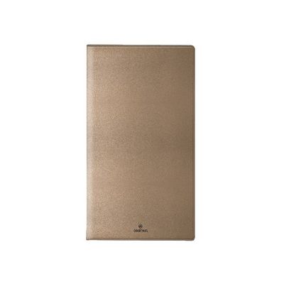 3664447133256-Agenda de poche spiralé Perle - 1 semaine sur 2 pages - 9,5 x 17,5 cm - sepia - Oberthur--0