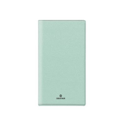 3664447133263-Agenda de poche spiralé Perle - 1 semaine sur 2 pages - 9,5 x 17,5 cm - amande - Oberthur--0