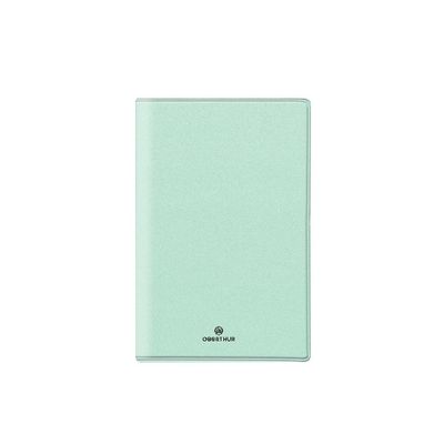 3664447133300-Agenda spiralé Perle - 1 semaine sur 2 pages - 10 x 15 cm - amande - Oberthur--0
