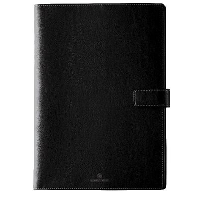 3664447133676-Agenda Milano - 1 semaine sur 2 pages - 22 x 30,7 cm - noir - Oberthur--0