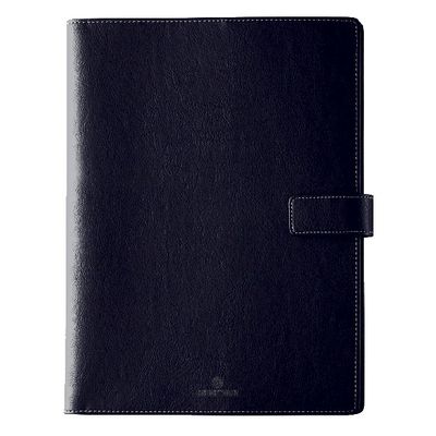 3664447133782-Agenda Milano - 1 semaine sur 2 pages - 22 x 28 cm - bleu marine - Oberthur--0