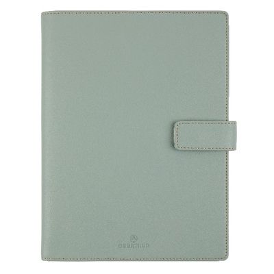 3664447133829-Agenda Milano - 1 semaine sur 2 pages - 22 x 28 cm - amande - Oberthur--0