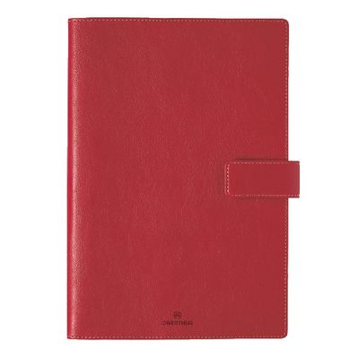 3664447133942-Agenda Milano - 1 semaine sur 2 pages - 17 x 24,5 cm - rouge - Oberthur--0