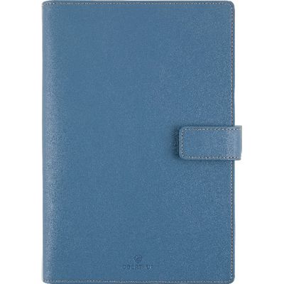 3664447133980-Agenda Milano - 1 semaine sur 2 pages - 17 x 24,5 cm - bleu denim - Oberthur--0