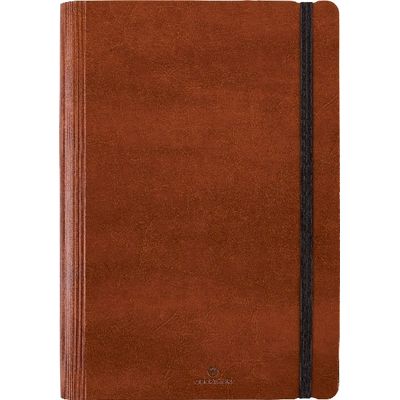 3664447129815-Agenda Medicis - 1 semaine sur 2 pages - 17 x 24,5 cm - marron - Oberthur--0