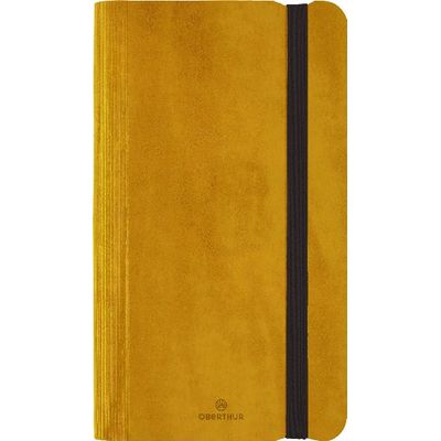 3664447129846-Agenda de poche Medicis - 1 semaine sur 2 pages - 9,5 x 17,5 cm - moutarde - Oberthur--0